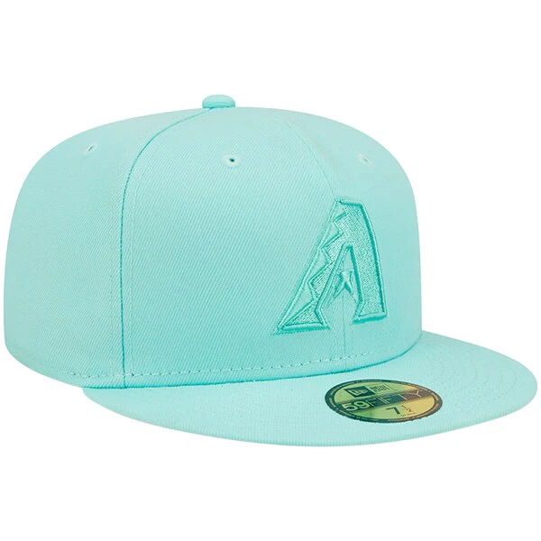 New Era Arizona Diamondbacks Icon Color Pack 59FIFTY Fitted Hat - Turquoise - Image 3
