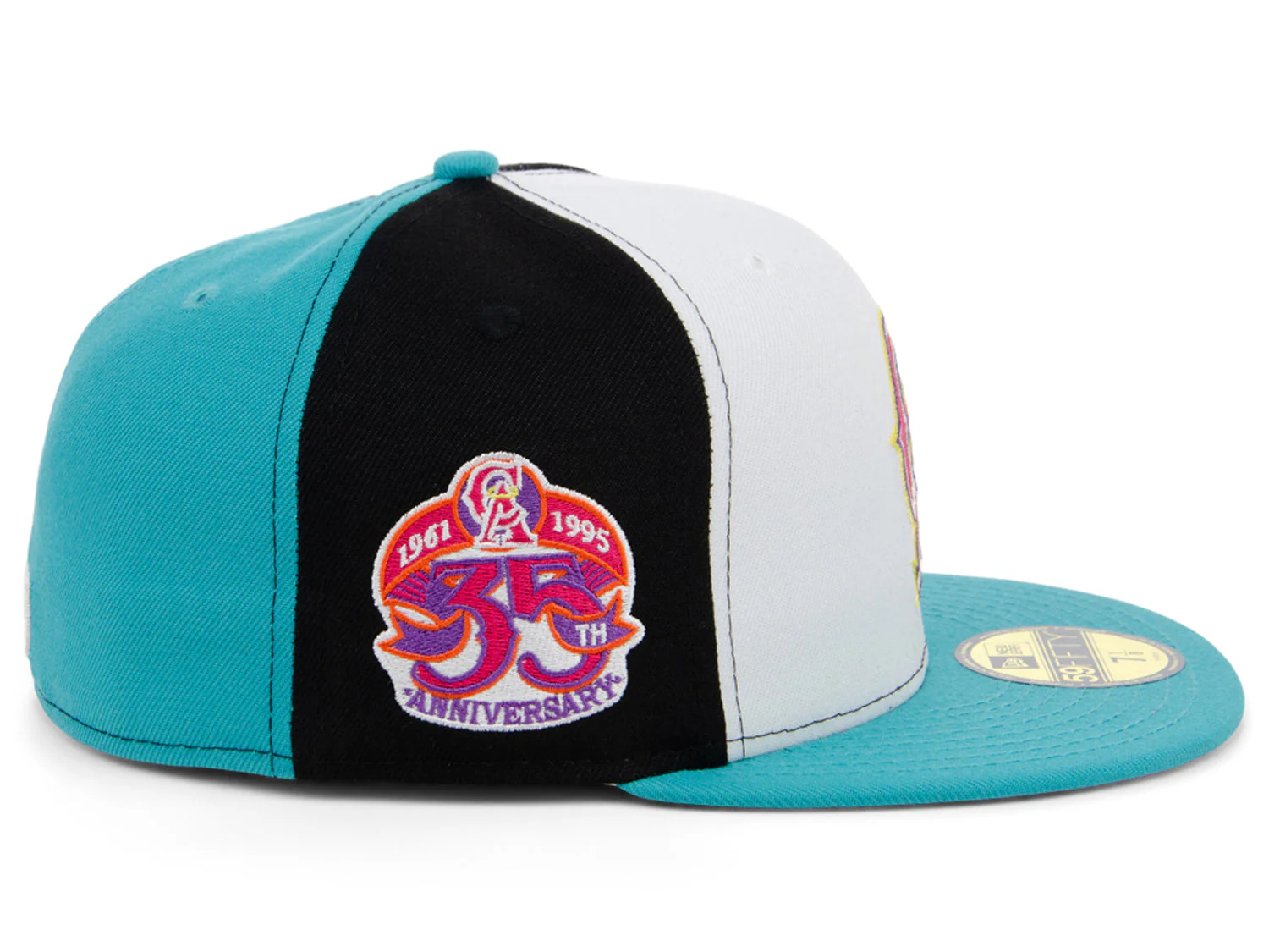 New Era x Lids HD California Angels Sugar Skull Pinwheel 2022 59FIFTY Fitted Cap - Image 3