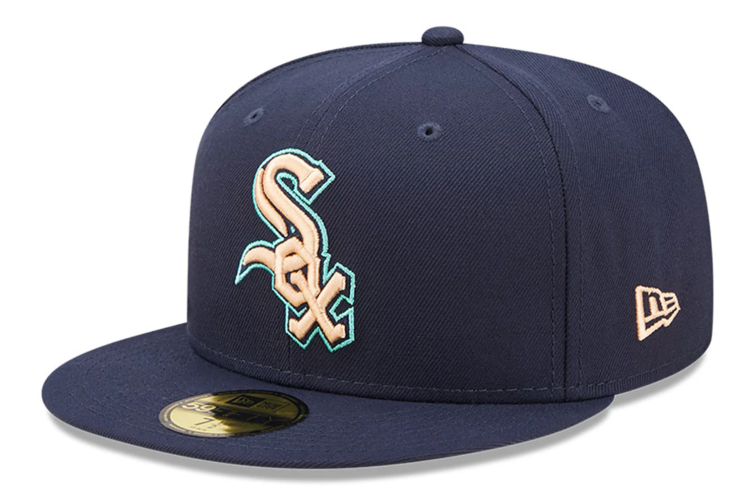 New Era x Lids HD Chicago White Sox Oceanside Peach 2022 59FIFTY Fitted Cap - Image 4