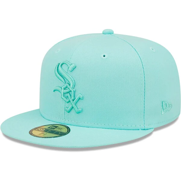 New Era Chicago White Sox Icon Color Pack 59FIFTY Fitted Hat - Turquoise