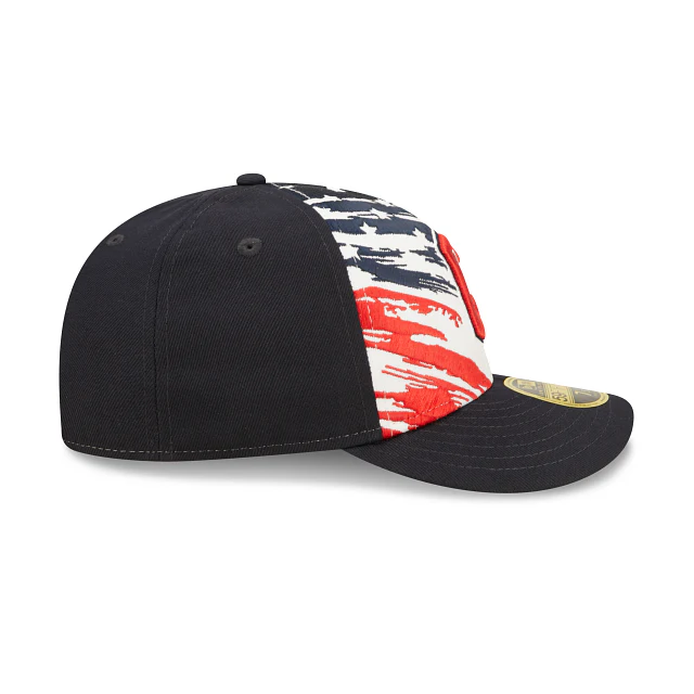 New Era Cleveland Guardians Independence Day 2022 Low Profile 59FIFTY Fitted Hat - Image 5