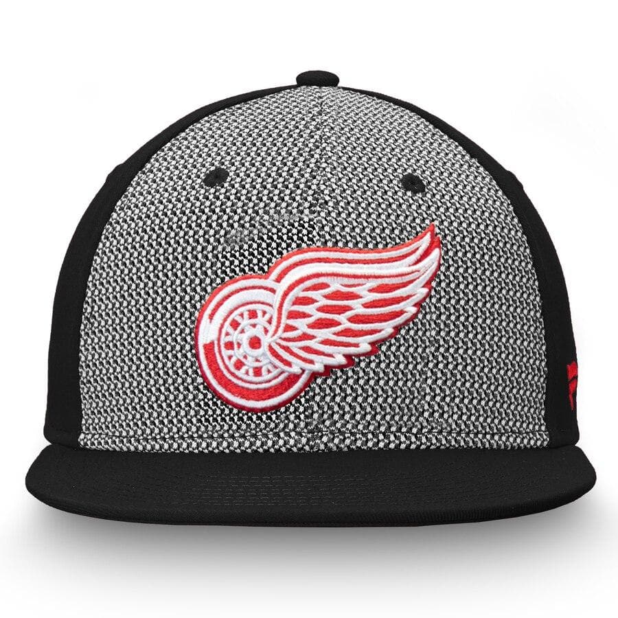Detroit Red Wings Fanatics Branded Versalux Fitted Hat - Image 4