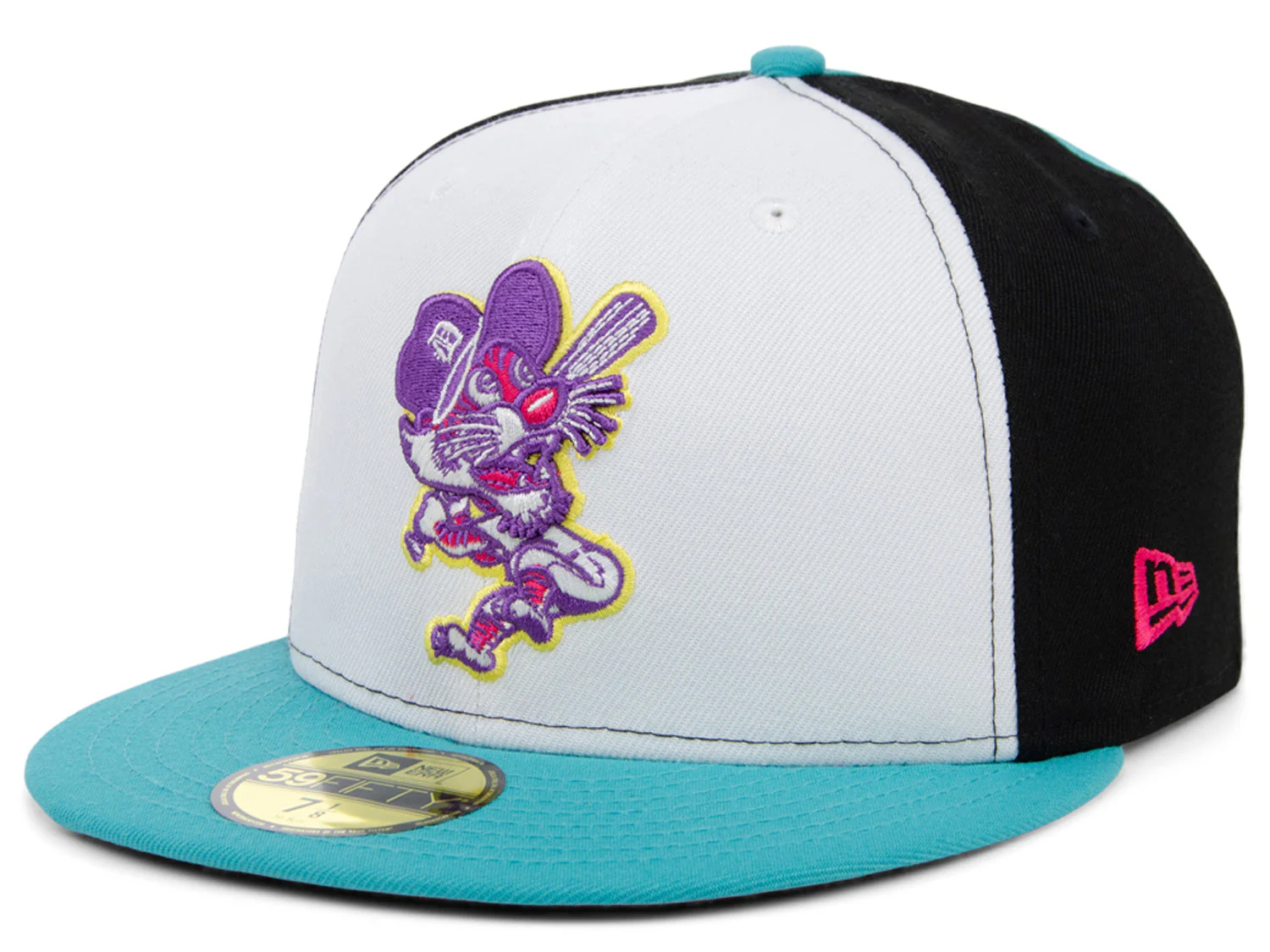 New Era x Lids HD  Detroit Tigers Sugar Skull Pinwheel 2022 59FIFTY Fitted Cap - Image 4