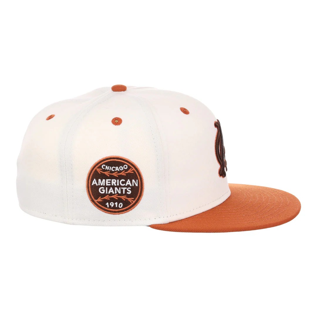 Ebbets Chicago American Giants NLB Sandbag Fitted Hat - Image 3