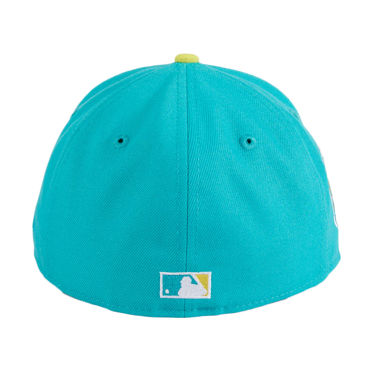 New Era Oakland Athletics Teal/Yellow Ice Cold Fashion 59FIFTY Fitted Hat - Image 4