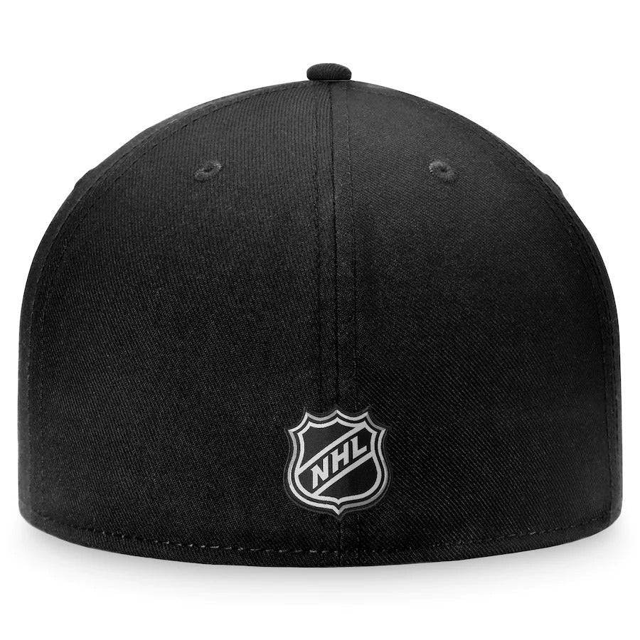 Fanatics Branded Black New York Rangers Core Primary Logo Fitted Hat - Image 4
