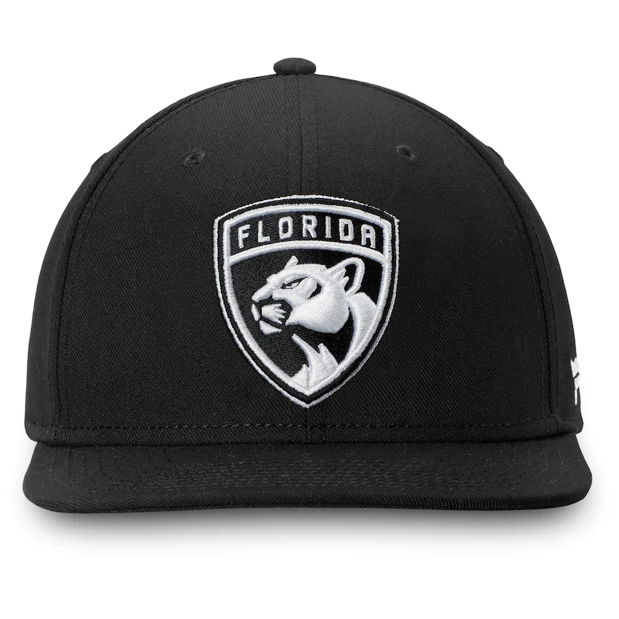 Fanatics Branded Florida Panthers Black Logo Fitted Hat - Image 2