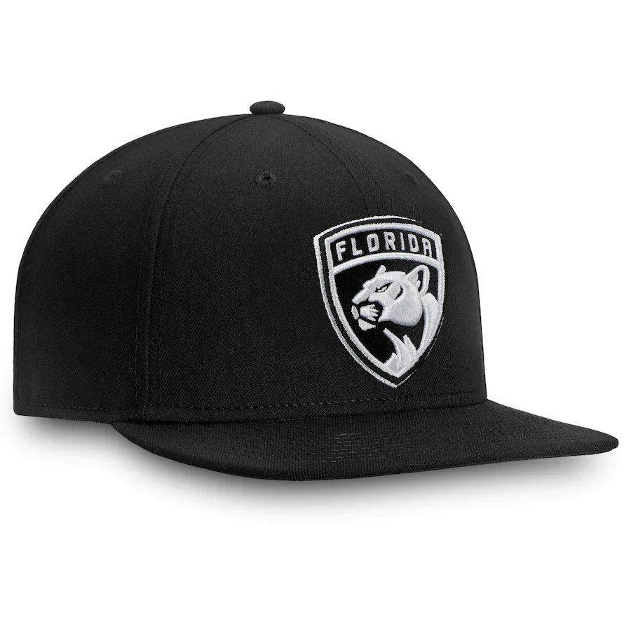 Fanatics Branded Florida Panthers Black Logo Fitted Hat - Image 4