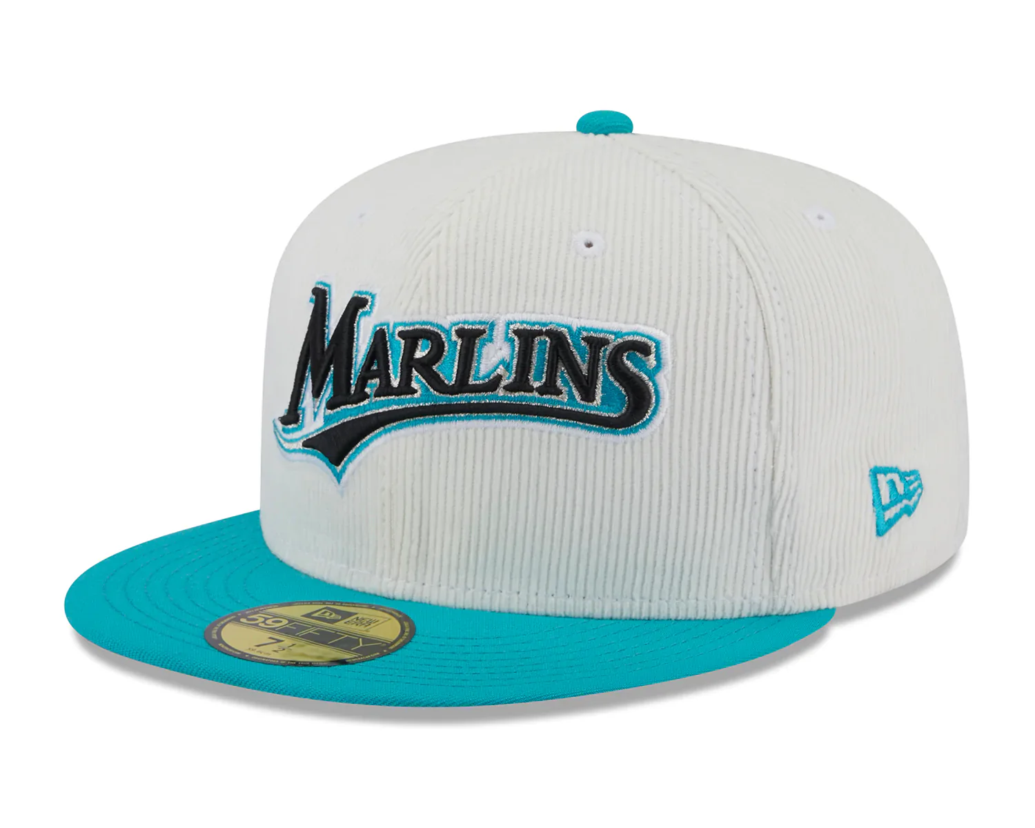 New Era x Lids HD Florida Marlins Cord Script 2023 59FIFTY Fitted Cap - Image 4