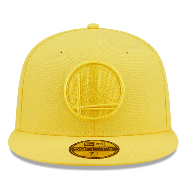 New Era  Golden State Warriors Color Pack 59FIFTY Fitted Hat - Yellow - Image 2