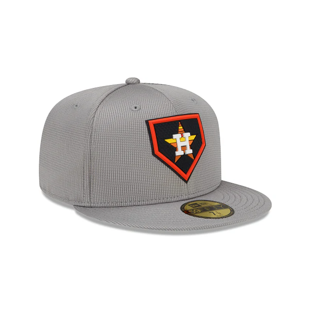 New Era Houston Astros Gray Clubhouse 2022 59FIFTY Fitted Hat - Image 2