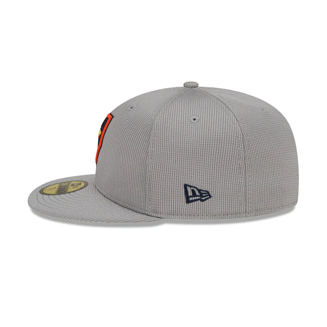 New Era Houston Astros Gray Clubhouse 2022 59FIFTY Fitted Hat - Image 3