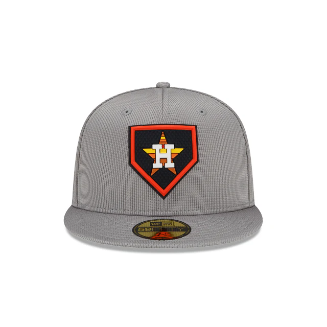 New Era Houston Astros Gray Clubhouse 2022 59FIFTY Fitted Hat - Image 5