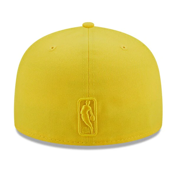 New Era Indiana Pacers Color Pack 59FIFTY Fitted Hat - Yellow - Image 4