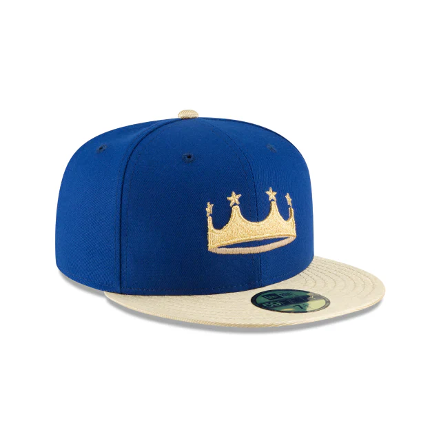 Kansas City Royals Turn Ahead The Clock 59Fifty Fitted Hat - Image 4