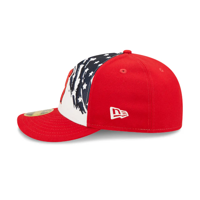 New Era  Los Angeles Angels Independence Day 2022 Low Profile 59FIFTY Fitted Hat - Image 4