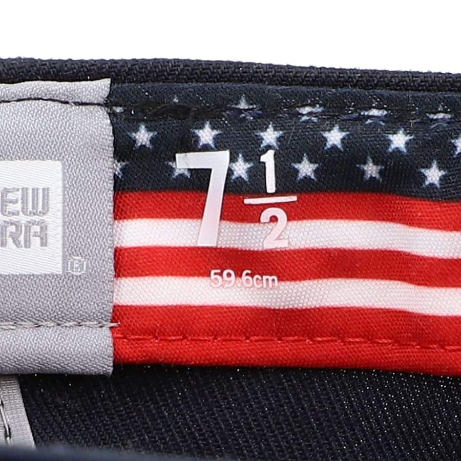 New Era Mike Harkey #60 Player-Issued Yankee American Flag Fitted Hat - Image 3