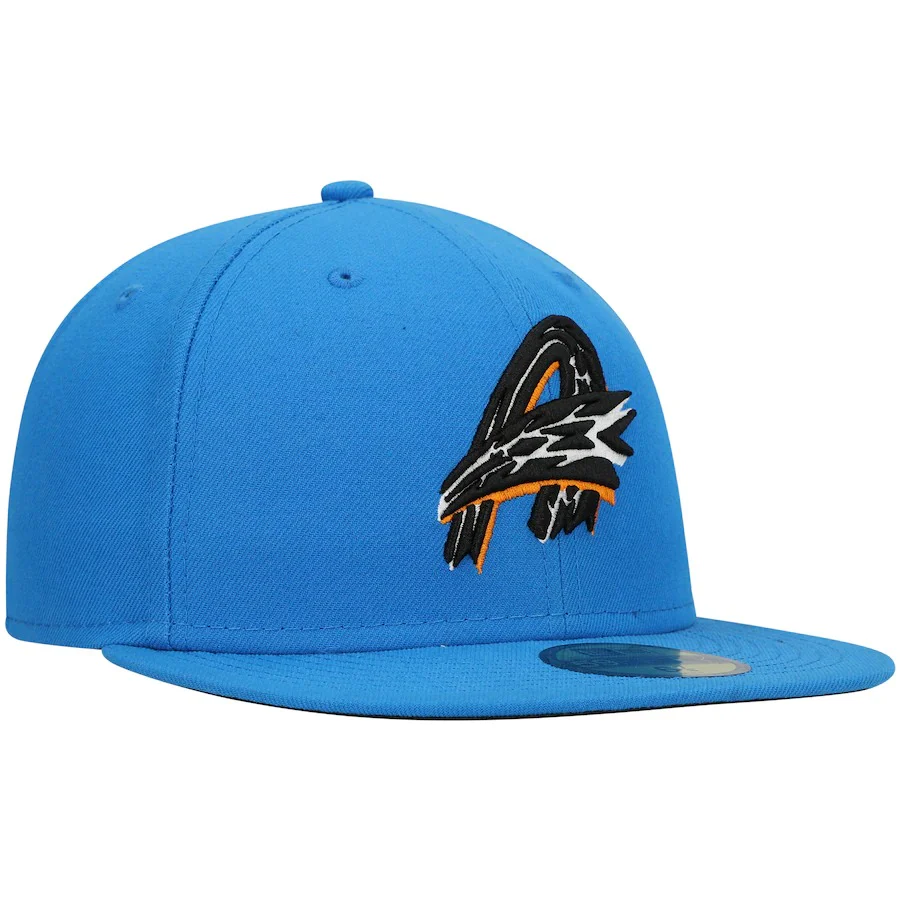 New Era Akron RubberDucks Royal Authentic Collection Team Alternate 59FIFTY Fitted Hat - Image 4