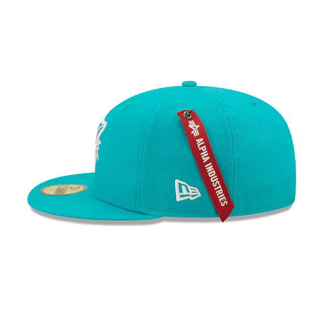 New Era Alpha Industries X Miami Dolphins 2022 59FIFTY Fitted Hat - Image 4