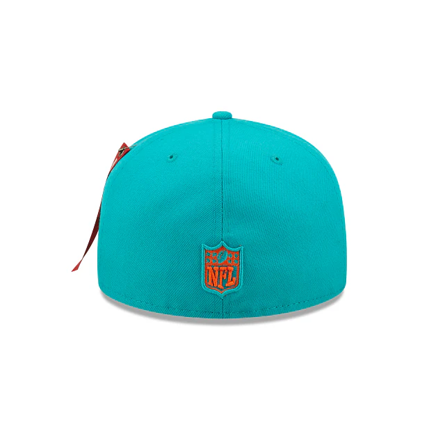 New Era Alpha Industries X Miami Dolphins 2022 59FIFTY Fitted Hat - Image 6