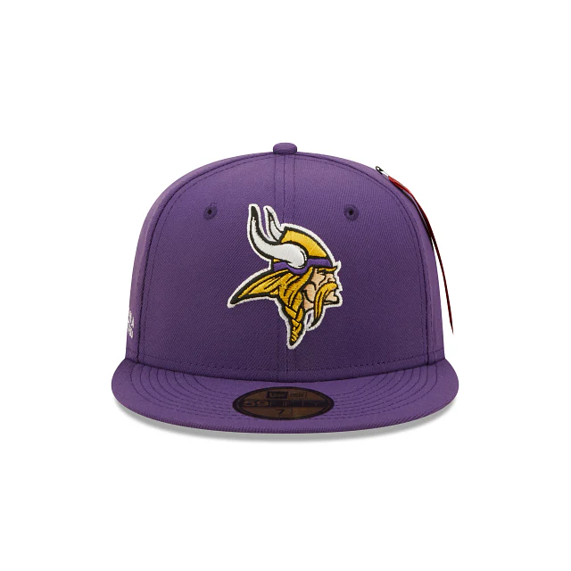 New Era Alpha Industries X Minnesota Vikings 2022 59FIFTY Fitted Hat - Image 2