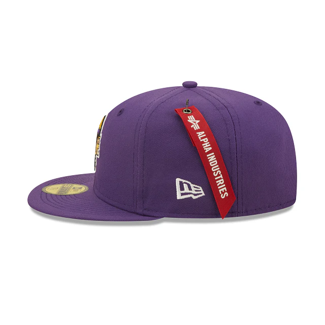 New Era Alpha Industries X Minnesota Vikings 2022 59FIFTY Fitted Hat - Image 4