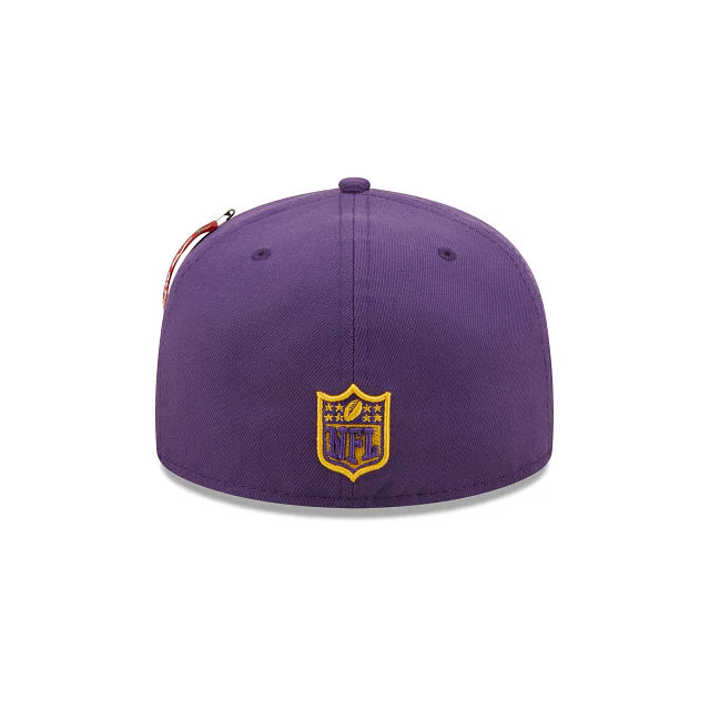 New Era Alpha Industries X Minnesota Vikings 2022 59FIFTY Fitted Hat - Image 6