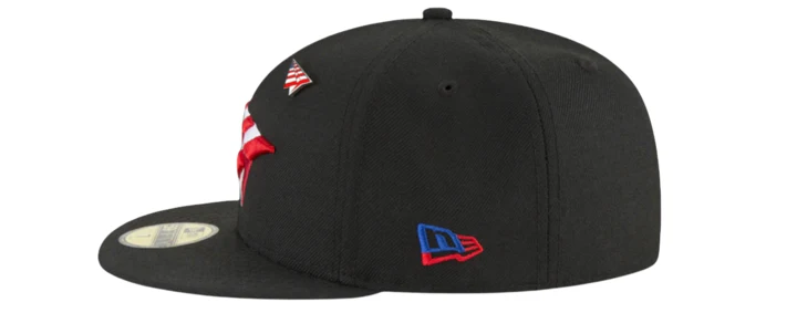 New Era American Dream Black Paper Planes 59FIFTY Fitted Hat - Image 3