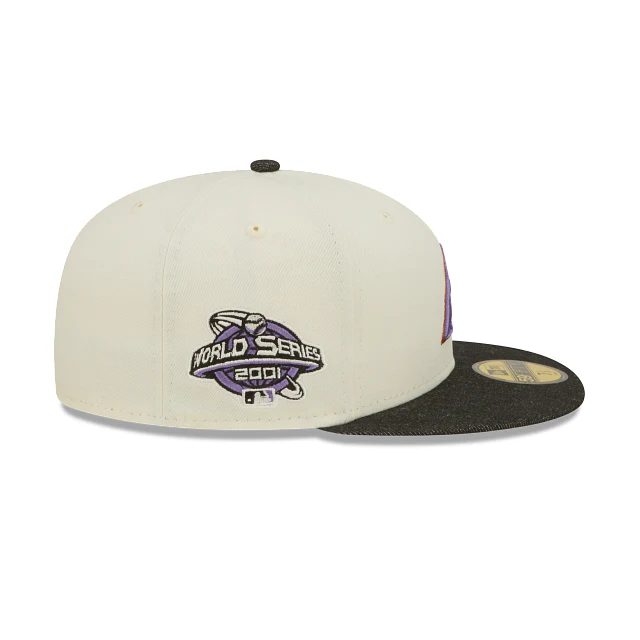 New Era Arizona Diamondbacks Black Denim 2022 59FIFTY Fitted Hat - Image 4