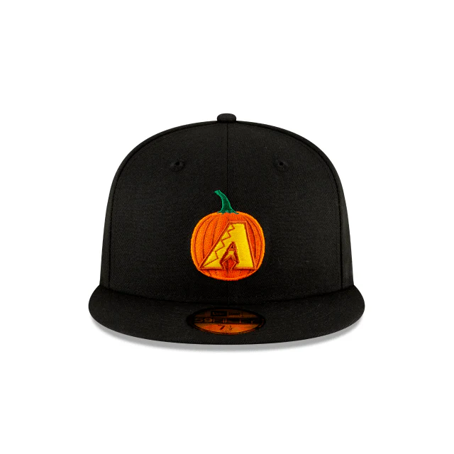 New Era Arizona Diamondbacks Carved Pumpkins 59Fifty Fitted Hat - Image 6