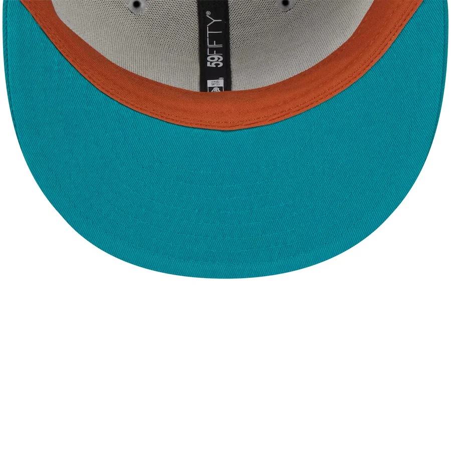 New Era Arizona Diamondbacks Gray/Teal 2023 59FIFTY Fitted Hat - Image 2