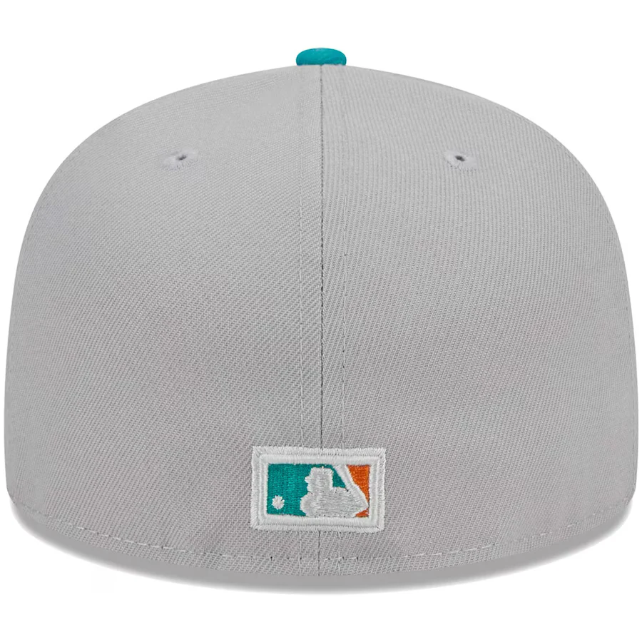 New Era Arizona Diamondbacks Gray/Teal 2023 59FIFTY Fitted Hat - Image 3