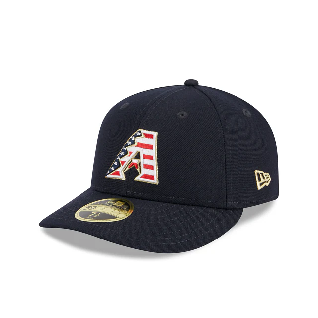 New Era Arizona Diamondbacks Independence Day 2023 Low Profile 59FIFTY Fitted Hat - Image 3