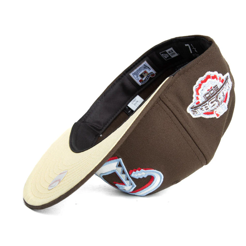 New Era Arizona Diamondbacks 'Reef' Walnut Brown 59FIFTY Fitted Hat - Image 4