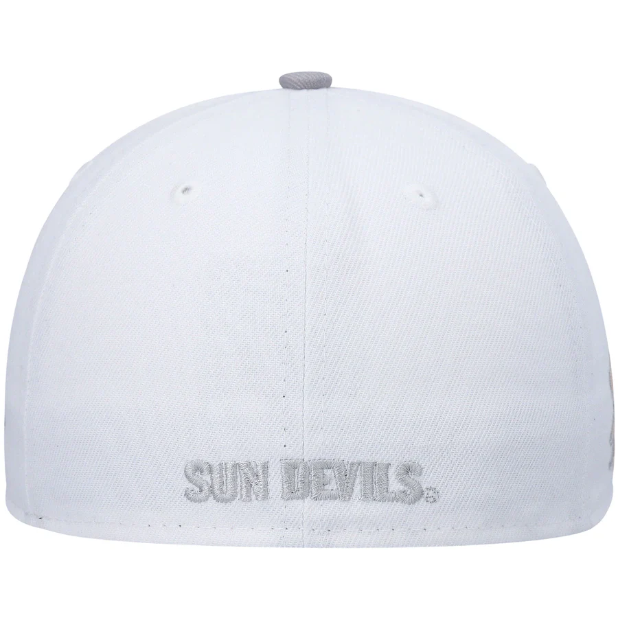 New Era Arizona State Sun Devils White/Gray Neutral Apricot 59FIFTY Fitted Hat - Image 3