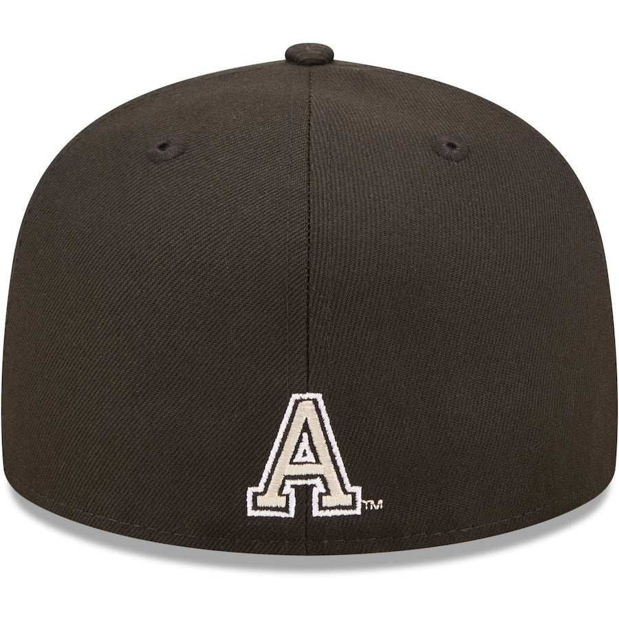 New Era Army Black Knights Black Griswold 59FIFTY Fitted Hat - Image 4