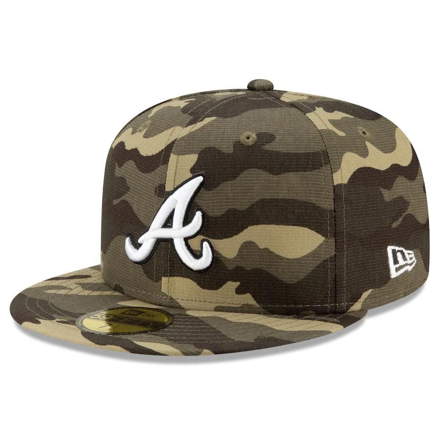New Era Atlanta Braves 2021 Armed Forces 59FIFTY Fitted Hat - Image 2