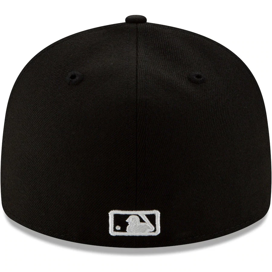 New Era Atlanta Braves Authentic Black Low Profile 59FIFTY Fitted Hat - Image 4