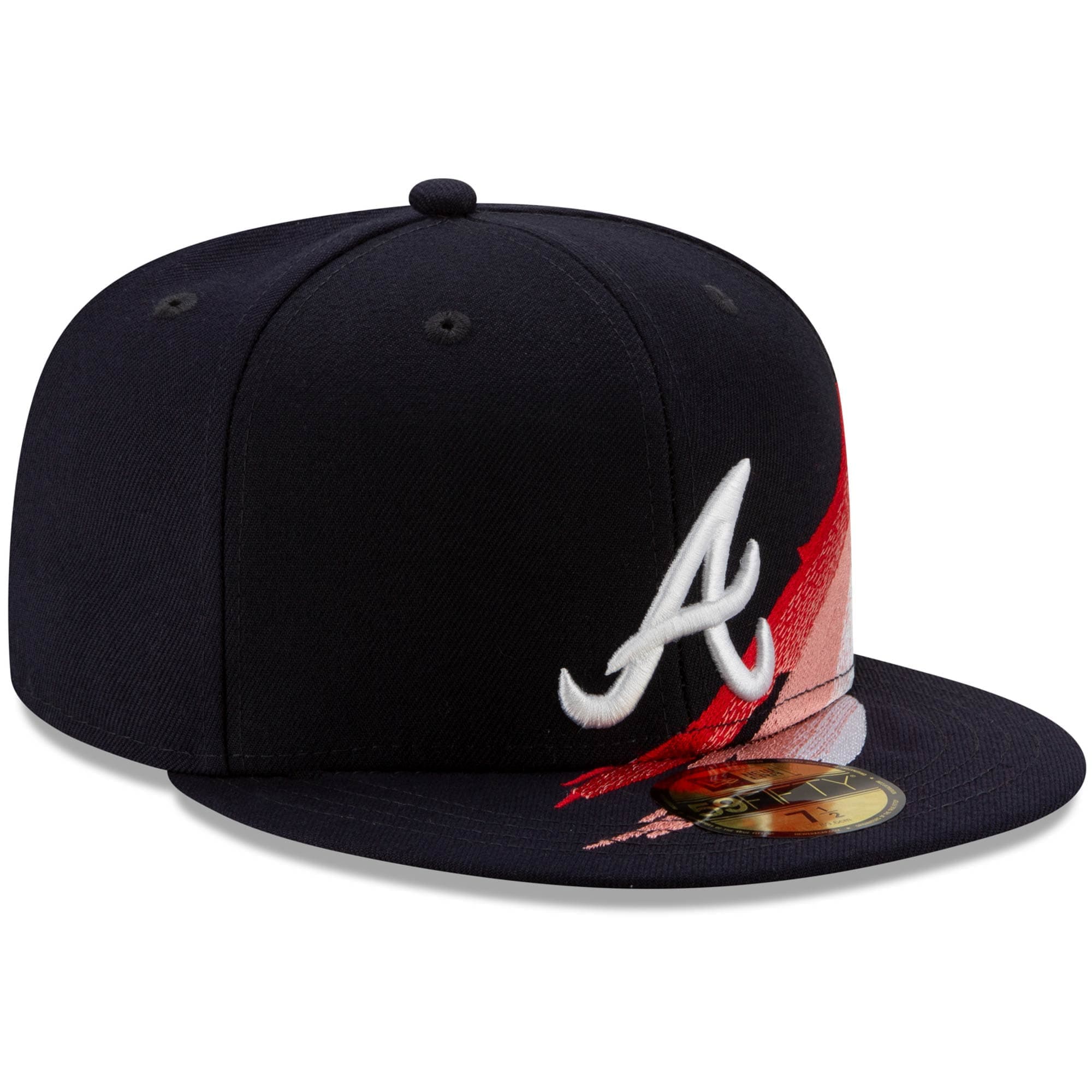 New Era Atlanta Braves Brush 59FIFTY Fitted Hat - Image 3
