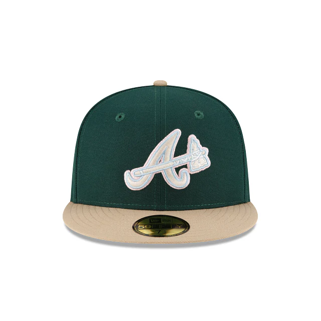 New Era Atlanta Braves Emerald 2023 59FIFTY Fitted Hat - Image 2