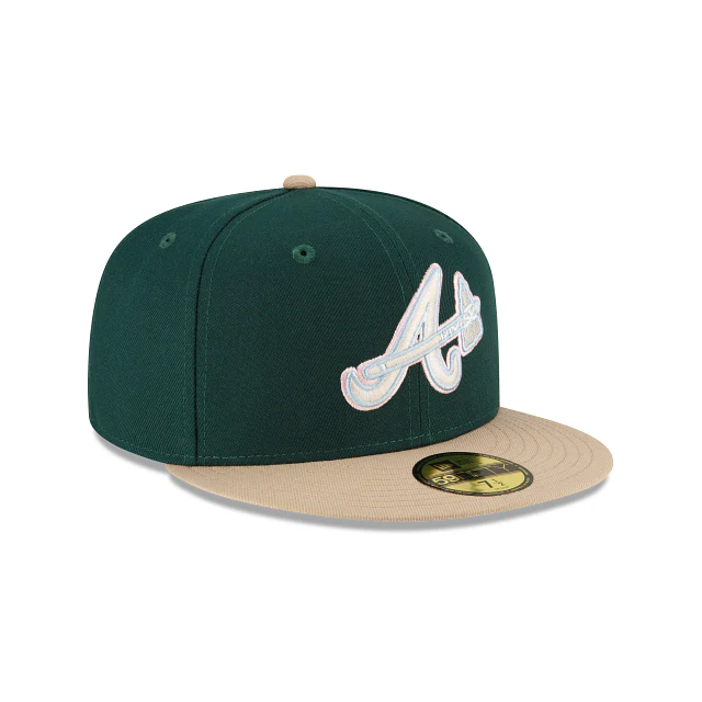 New Era Atlanta Braves Emerald 2023 59FIFTY Fitted Hat - Image 3