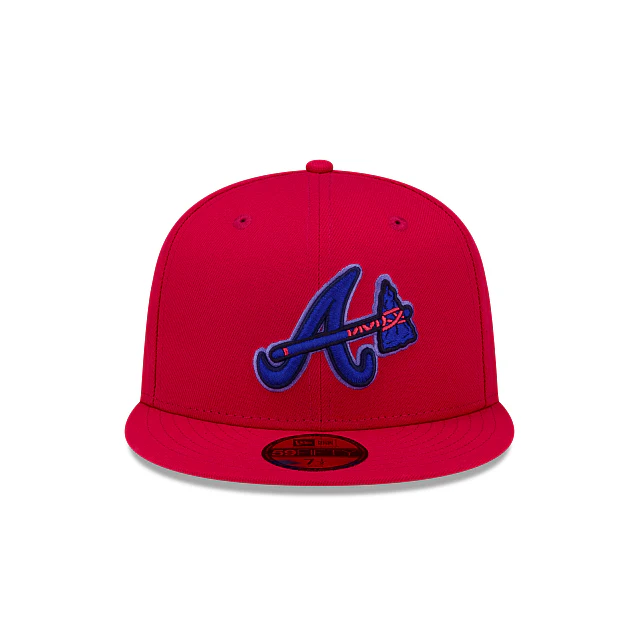 New Era Atlanta Braves Flame 2022 59FIFTY Fitted Hat - Image 2