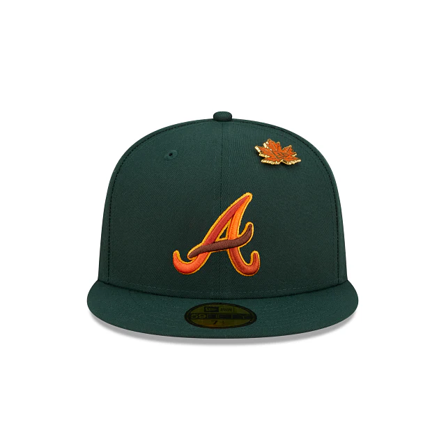 New Era Atlanta Braves Leafy 2022 59FIFTY Fitted Hat - Image 2
