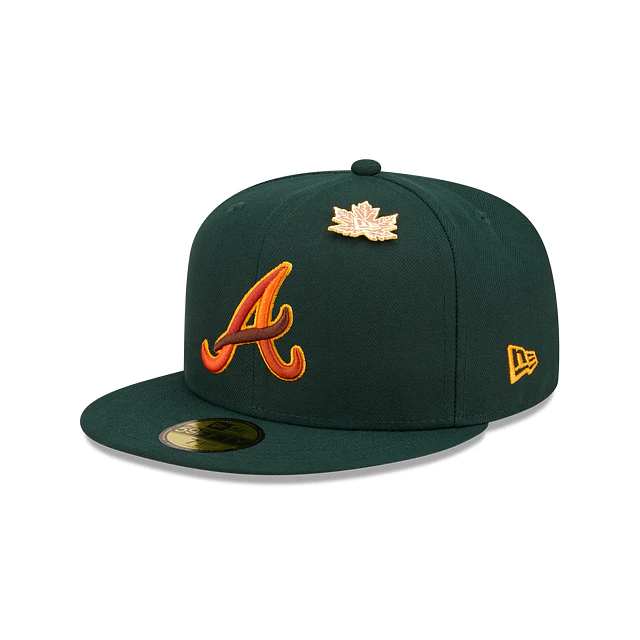 New Era Atlanta Braves Leafy 2022 59FIFTY Fitted Hat - Image 3