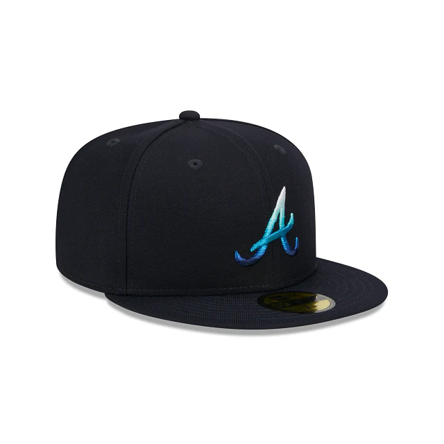 New Era Atlanta Braves Metallic Gradient 2023 59FIFTY Fitted Hat - Image 3