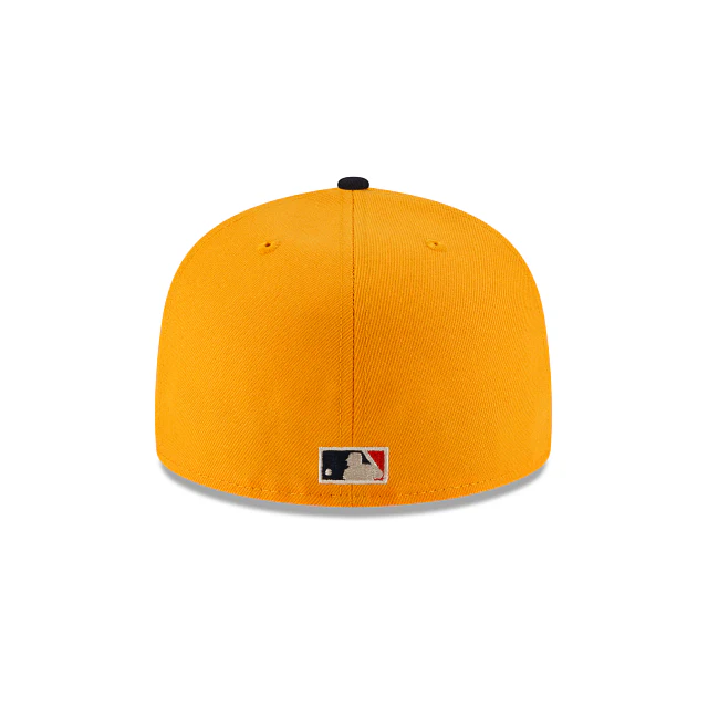 New Era Atlanta Braves Mustard 59FIFTY Fitted Hat - Image 6
