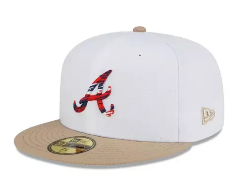 New Era Atlanta Braves Sandart Pack 59FIFTY Fitted Hat - Image 4