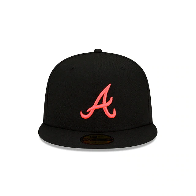 New Era Atlanta Braves Summer Pop 59FIFTY Fitted Hat - Image 2