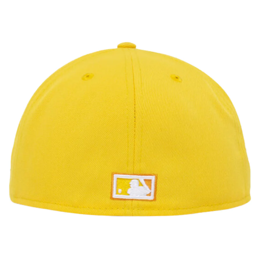 New Era Atlanta Braves Yellow "Brunch Pack" 59FIFTY Fitted Hat - Image 4