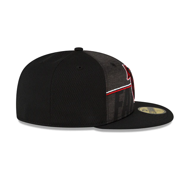 New Era Atlanta Falcons 2023 Training Black 59FIFTY Fitted Hat - Image 5